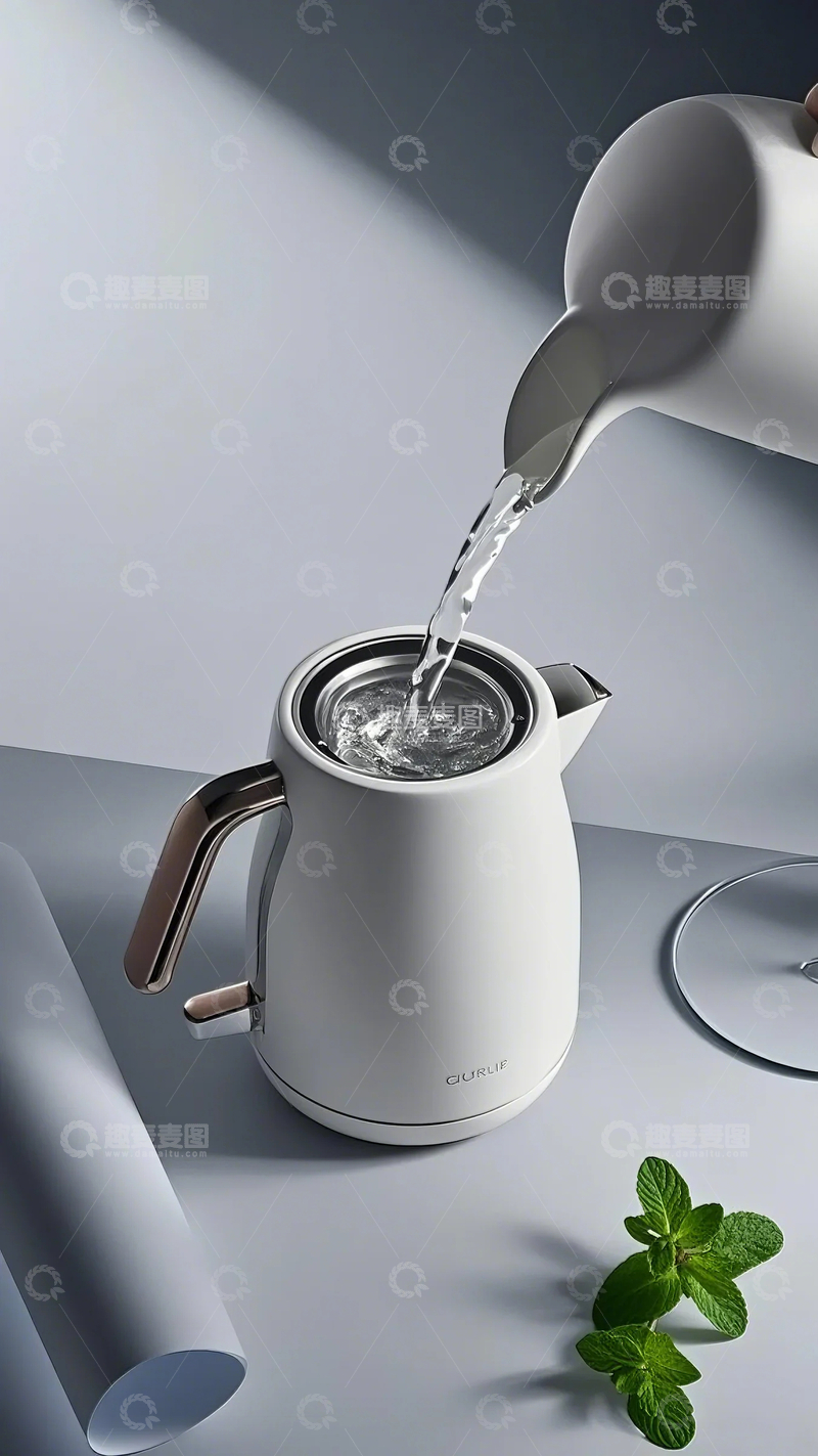 高清大图下载【趣麦麦图】水壶电商展示图