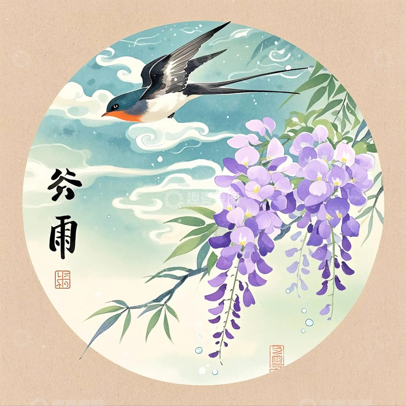 高清大图下载【趣麦麦图】谷雨海报设计素材3