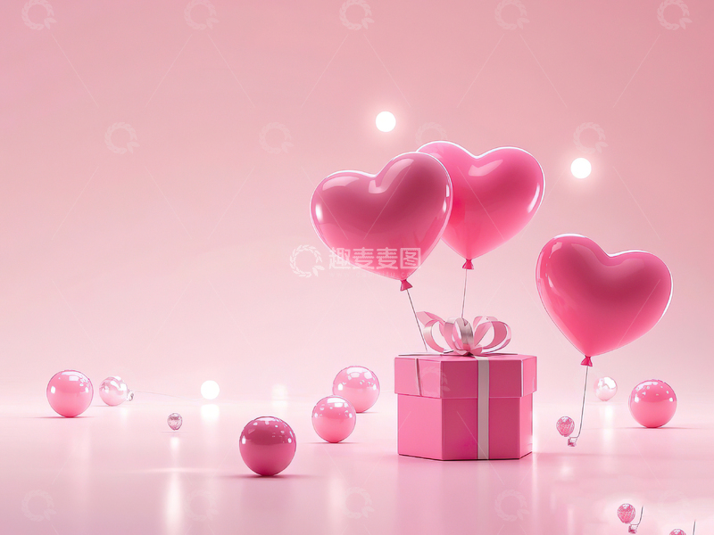 高清大图下载【趣麦麦图】情人节520浪漫爱心礼品礼物16