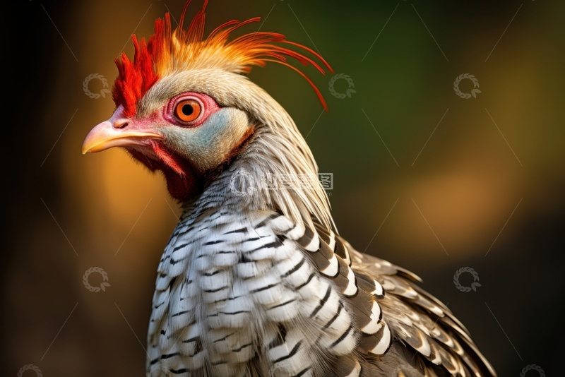 高清大图下载【趣麦麦图】野山鸡特写摄影
