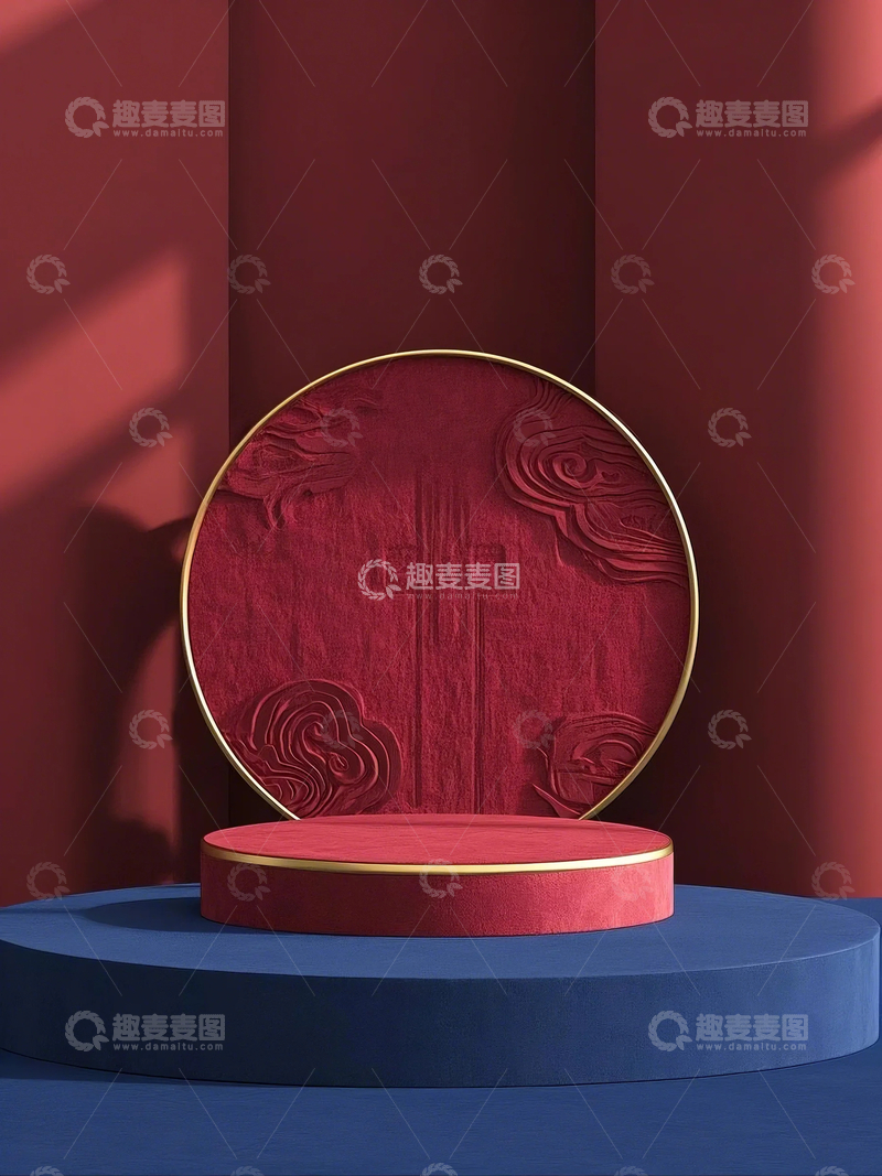 高清大图下载【趣麦麦图】电商产品展示台3