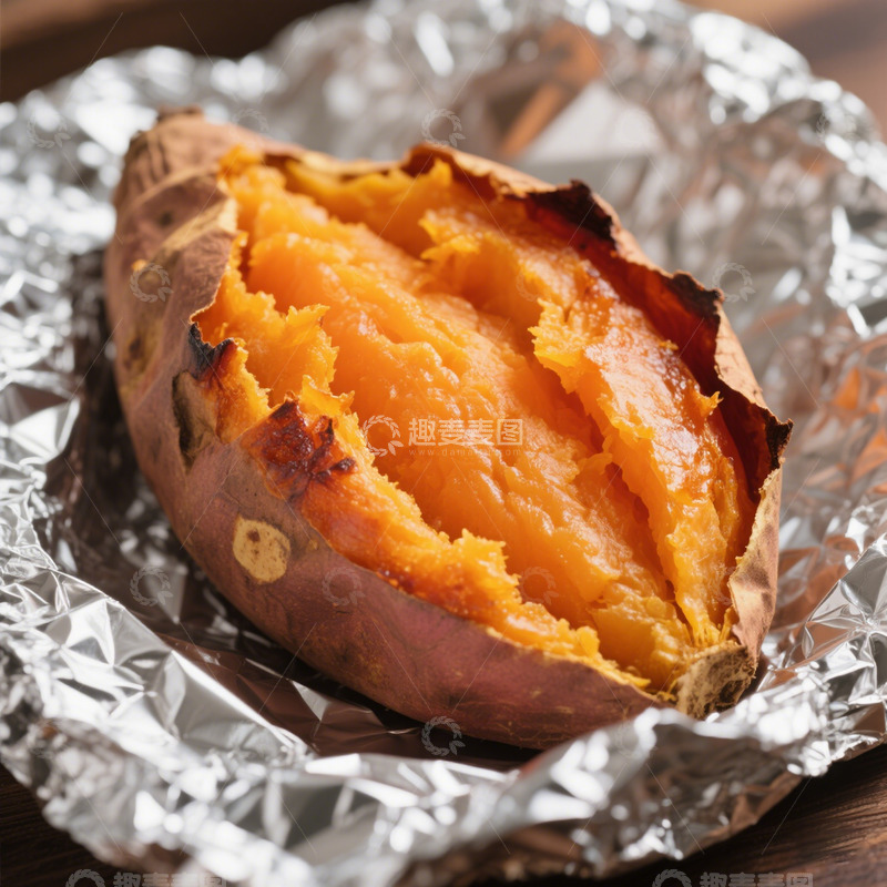 高清大图下载【趣麦麦图】烤红薯的甜蜜诱惑1
