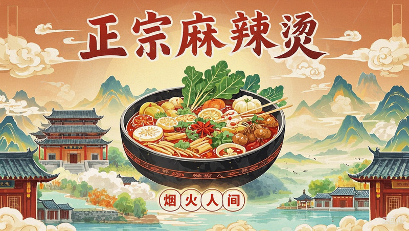 正宗麻辣烫美食