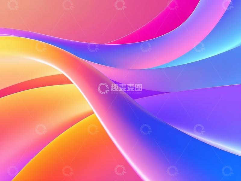 高清大图下载【趣麦麦图】炫彩壁纸设计素材背景壁纸炫丽素材13