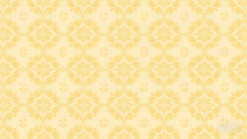 黄色古典花纹底纹