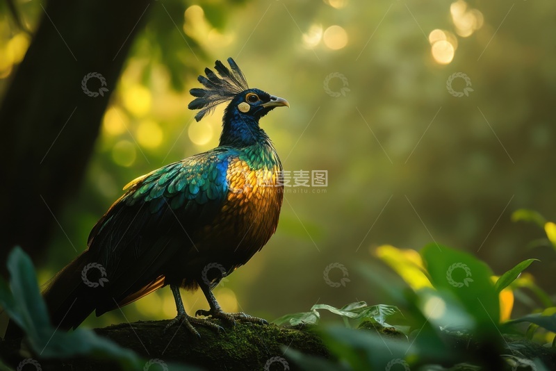 高清大图下载【趣麦麦图】漂亮的野山鸡