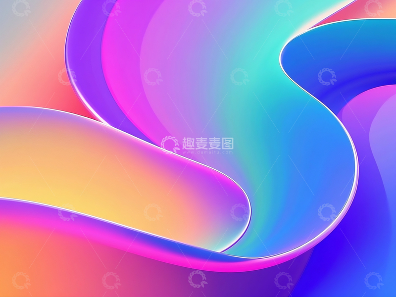 高清大图下载【趣麦麦图】炫彩壁纸设计素材背景壁纸炫丽素材11