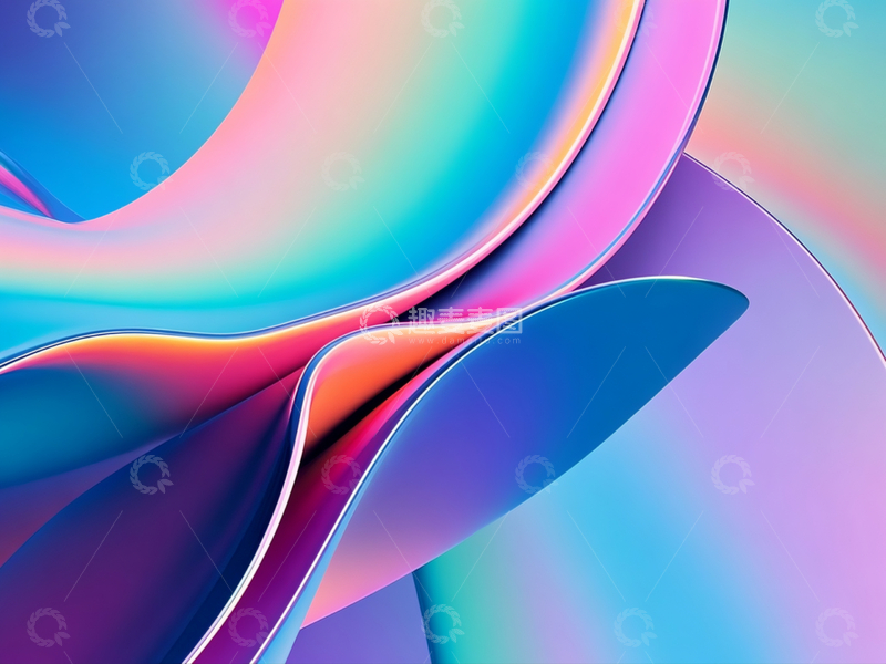 高清大图下载【趣麦麦图】炫彩壁纸设计素材背景壁纸炫丽素材