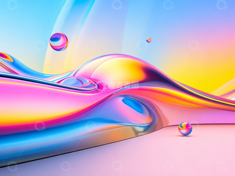 高清大图下载【趣麦麦图】炫丽壁纸背景壁纸设计素材9