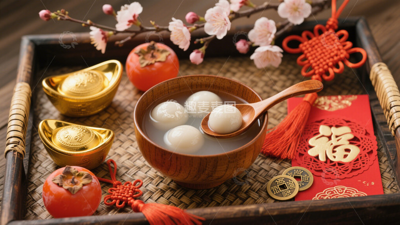 高清大图下载【趣麦麦图】汤圆美食摄影图5