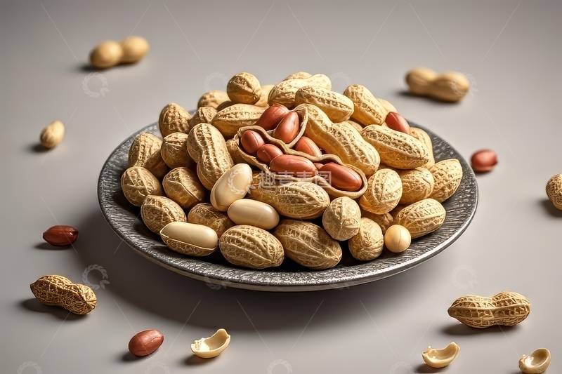 高清大图下载【趣麦麦图】美食小吃花生米高清特写4