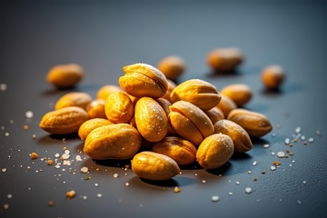 美食小吃花生米高清特写7