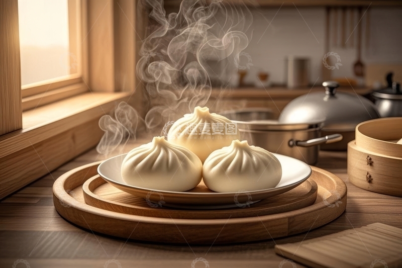 高清大图下载【趣麦麦图】美食主食包子高清特写5