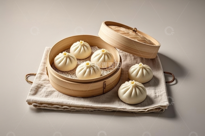 高清大图下载【趣麦麦图】美食主食包子高清特写7