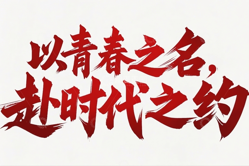 高清大图下载【趣麦麦图】五四青年节励志标语文案11