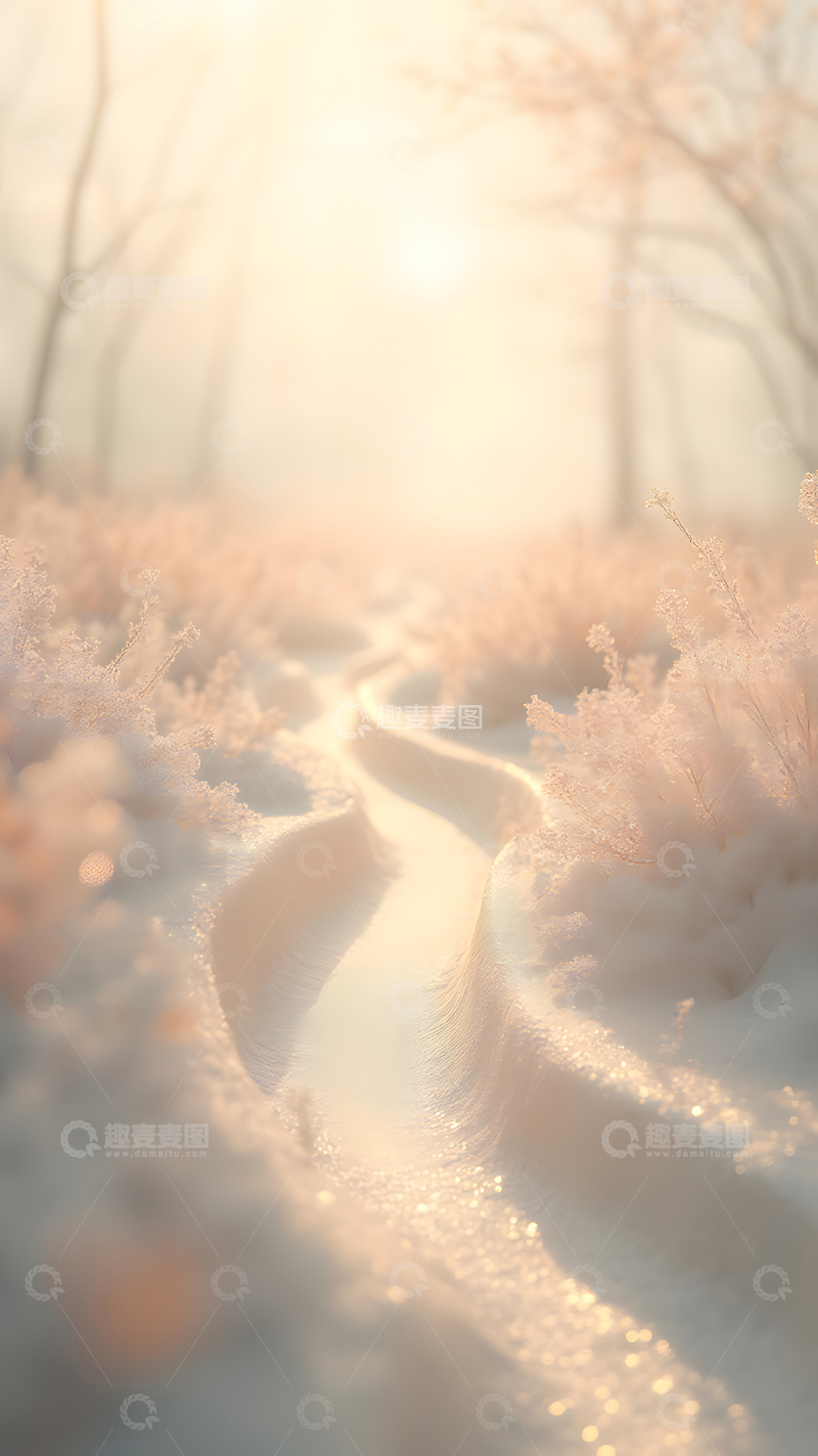 高清大图下载【趣麦麦图】抽象风格内心世界梦幻丝网编织神秘意境5