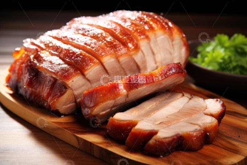 高清大图下载【趣麦麦图】一盘切片叉烧