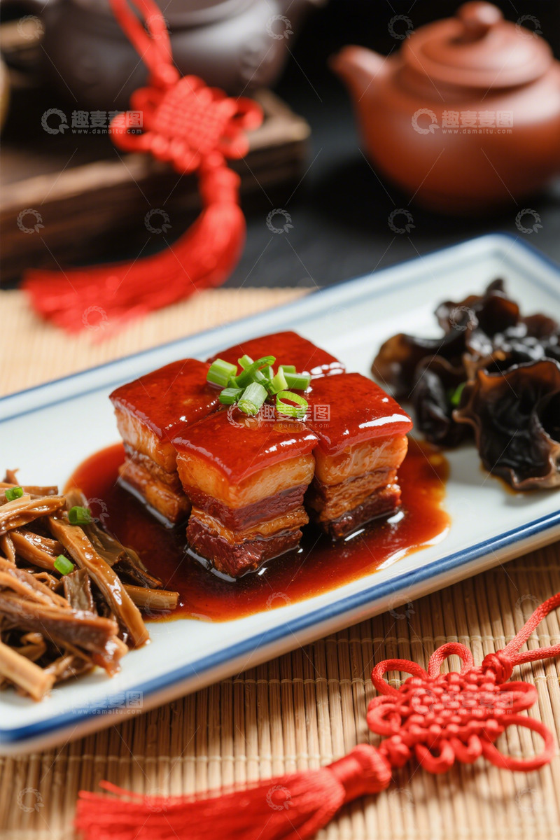 高清大图下载【趣麦麦图】美食摄影之红烧肉3