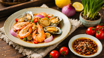 海鲜大餐摄影图