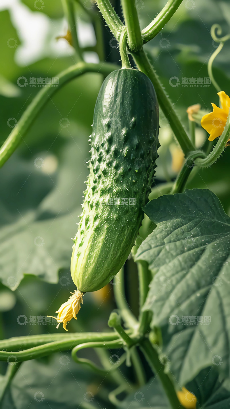 高清大图下载【趣麦麦图】新鲜的蔬菜黄瓜3