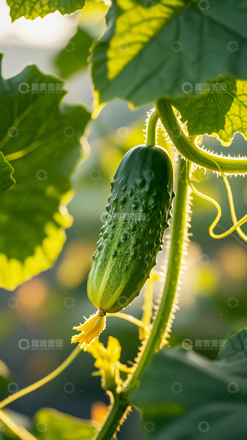 高清大图下载【趣麦麦图】新鲜的蔬菜黄瓜6