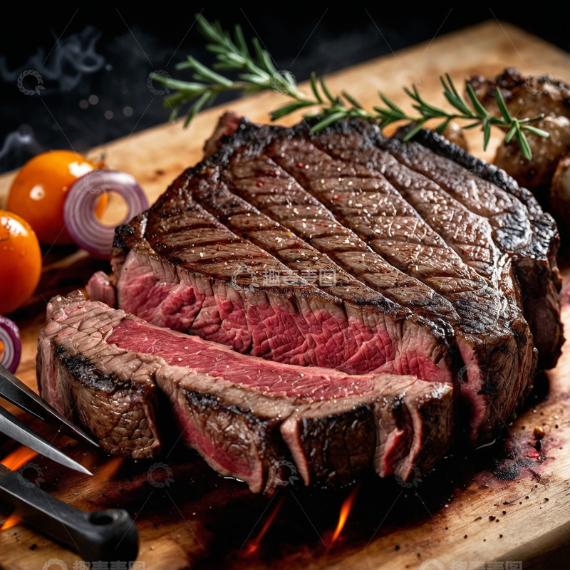 高清大图下载【趣麦麦图】高清美食牛排16
