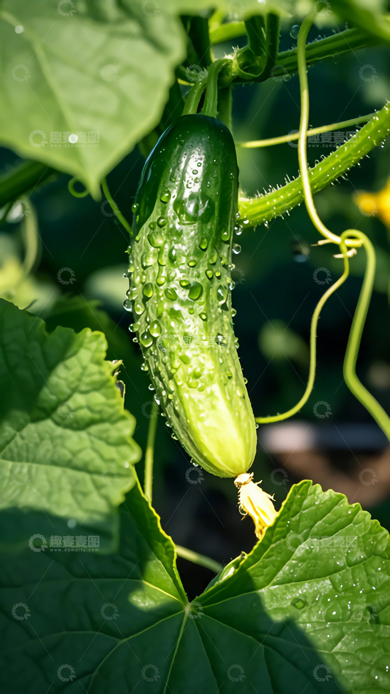 高清大图下载【趣麦麦图】新鲜的蔬菜黄瓜4
