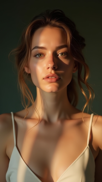 光影交错间女性的沉静之美