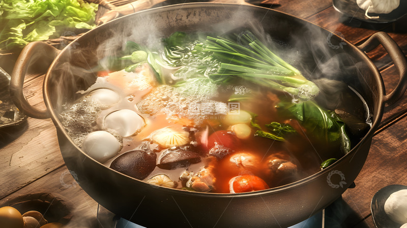 高清大图下载【趣麦麦图】新鲜热辣的火锅美食摄影5