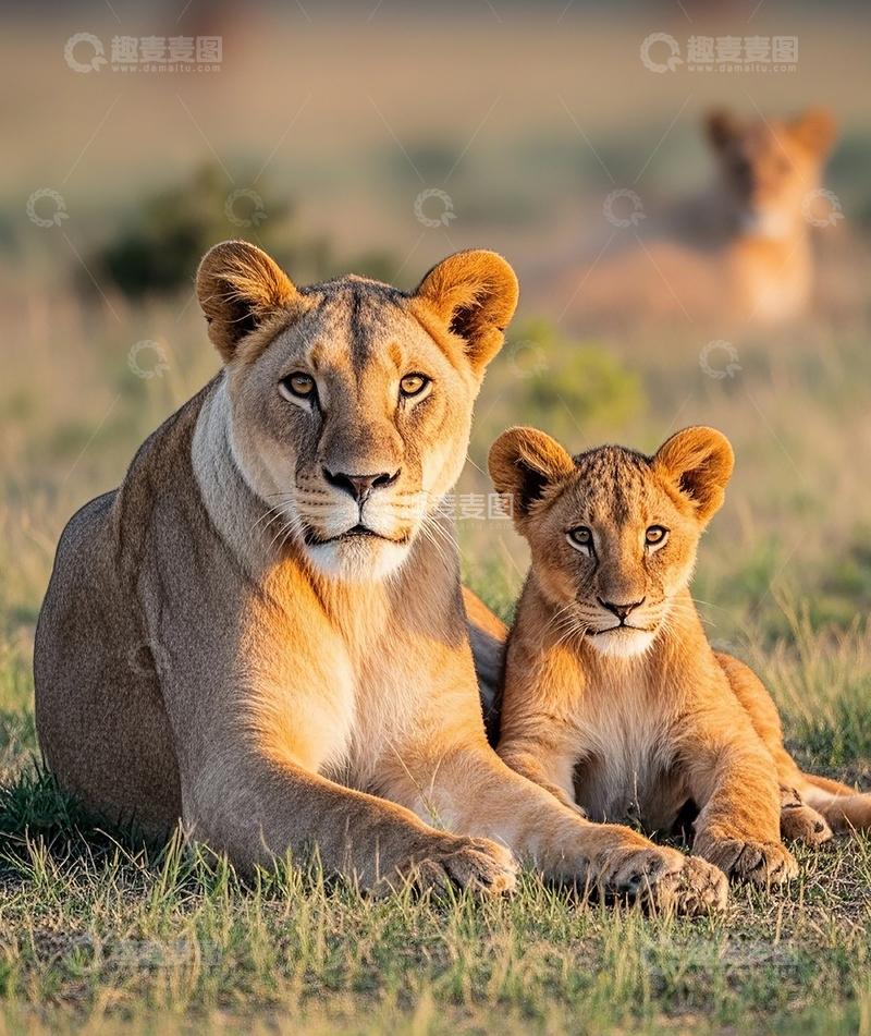 高清大图下载【趣麦麦图】狮子10