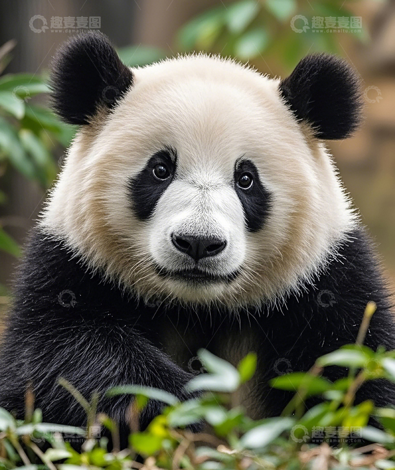 高清大图下载【趣麦麦图】大熊猫1