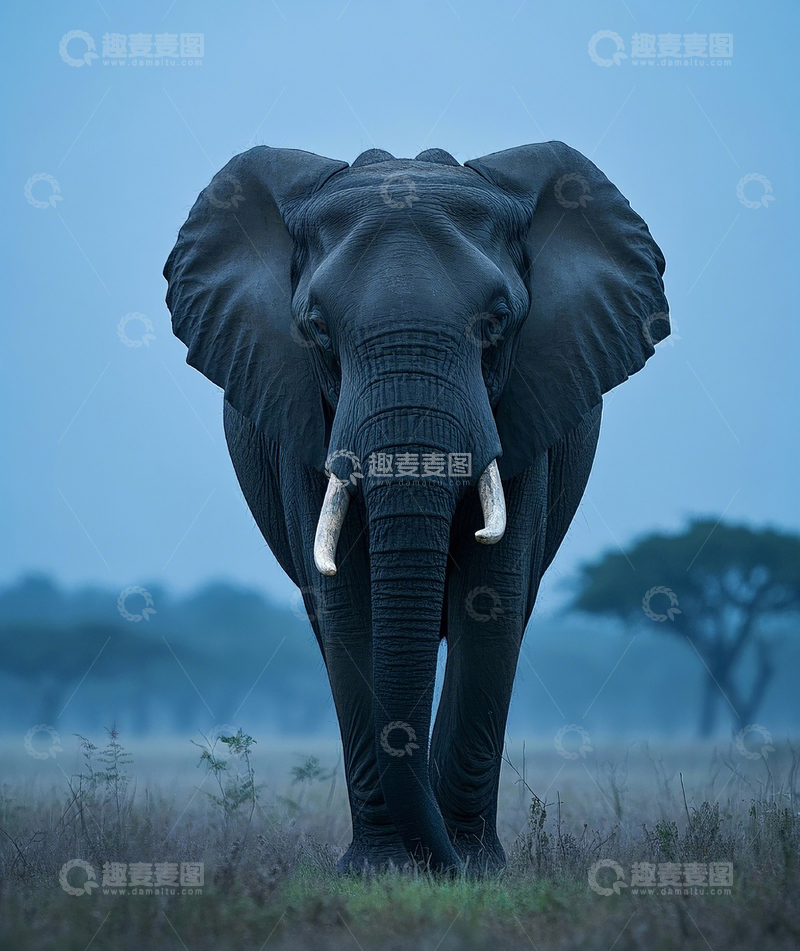 高清大图下载【趣麦麦图】大象1