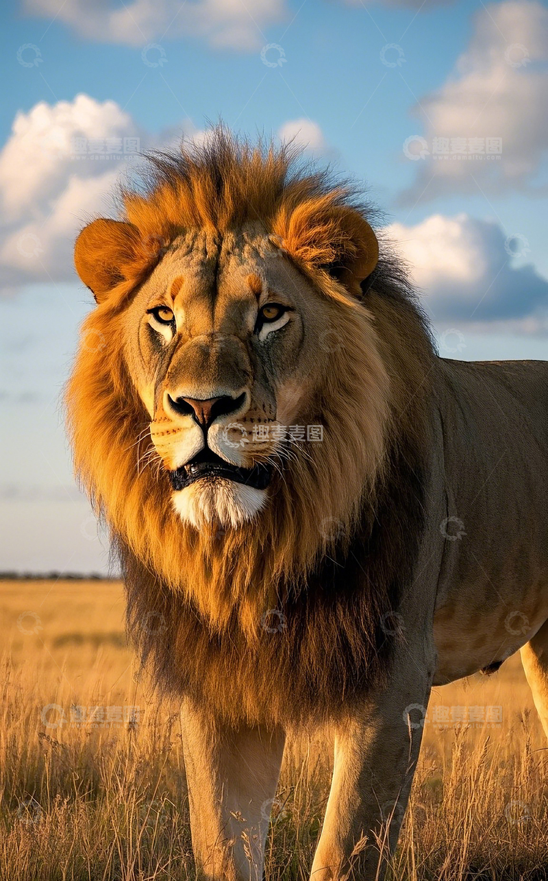 高清大图下载【趣麦麦图】狮子5