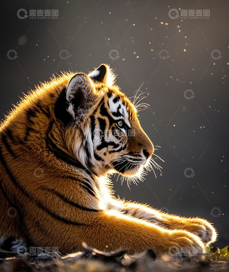 高清大图下载【趣麦麦图】老虎3