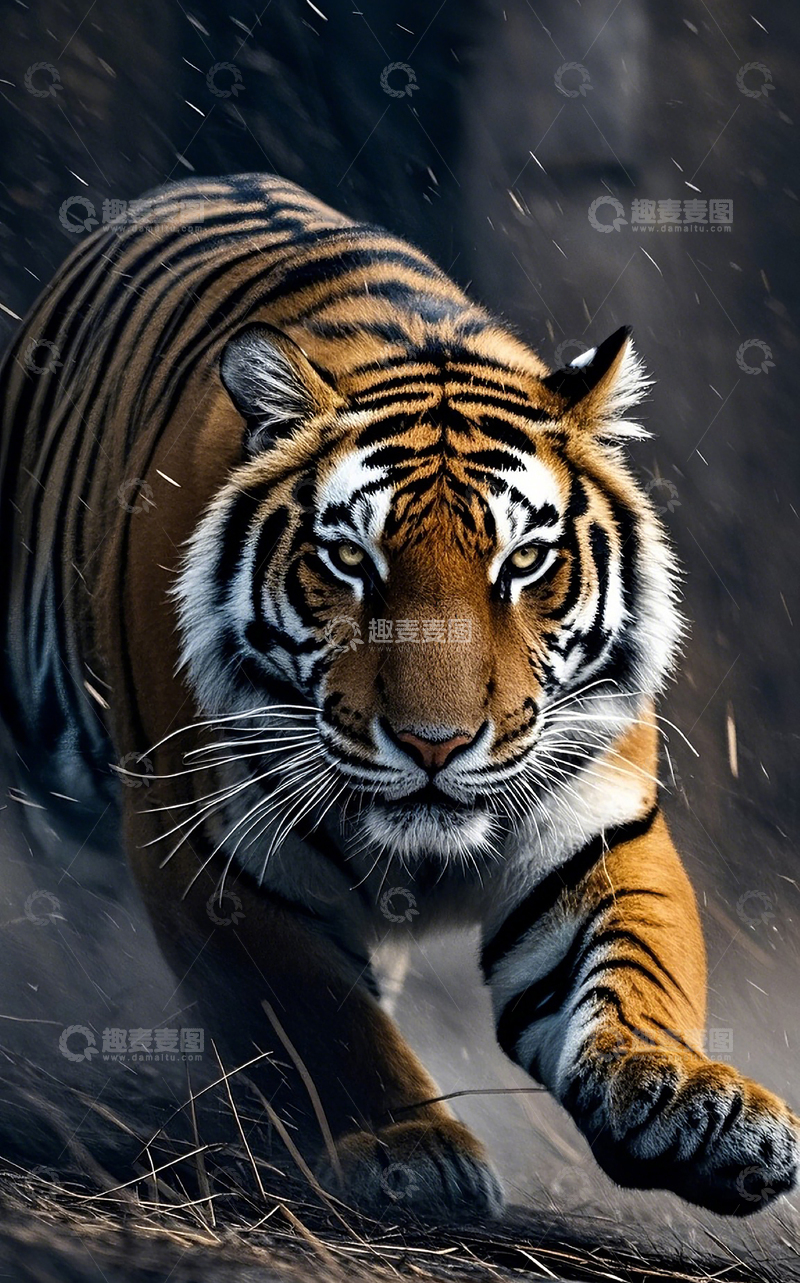 高清大图下载【趣麦麦图】老虎8