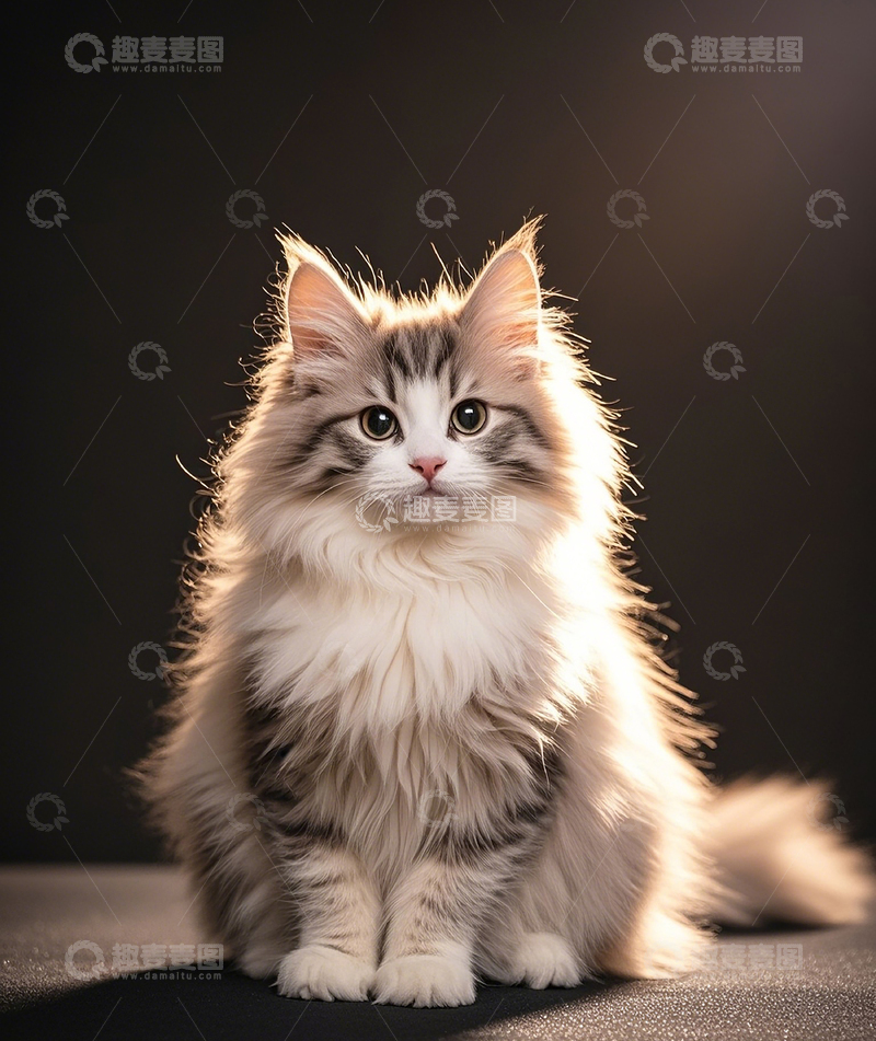 高清大图下载【趣麦麦图】猫 特写1