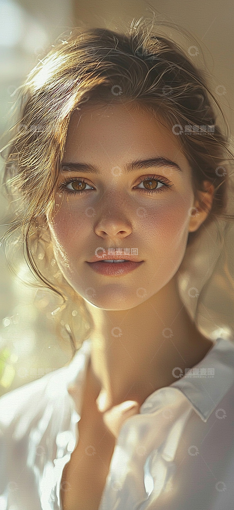 高清大图下载【趣麦麦图】欧美美女模特写真摄影图