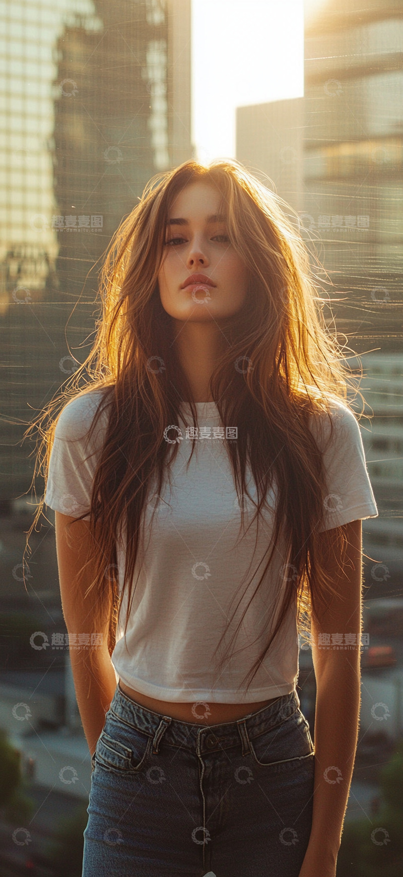 高清大图下载【趣麦麦图】欧美美女模特艺术写真摄影图1