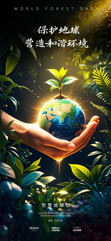 地球日设计海报3