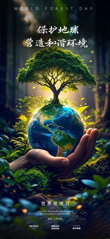 地球日设计海报4