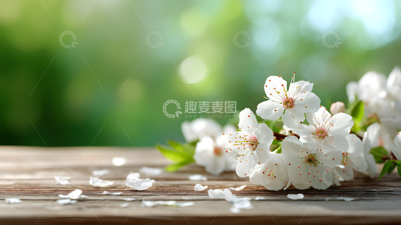 高清大图下载【趣麦麦图】春天的花朵绽放