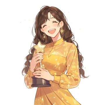 单人拿奖免抠元素