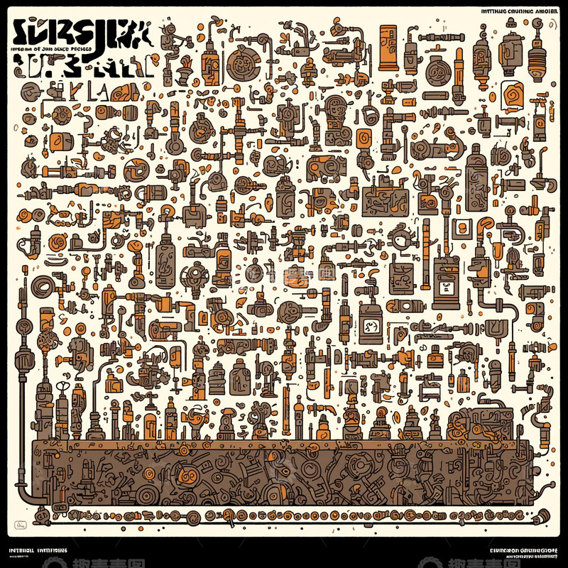 高清大图下载【趣麦麦图】复古的漫画工艺19