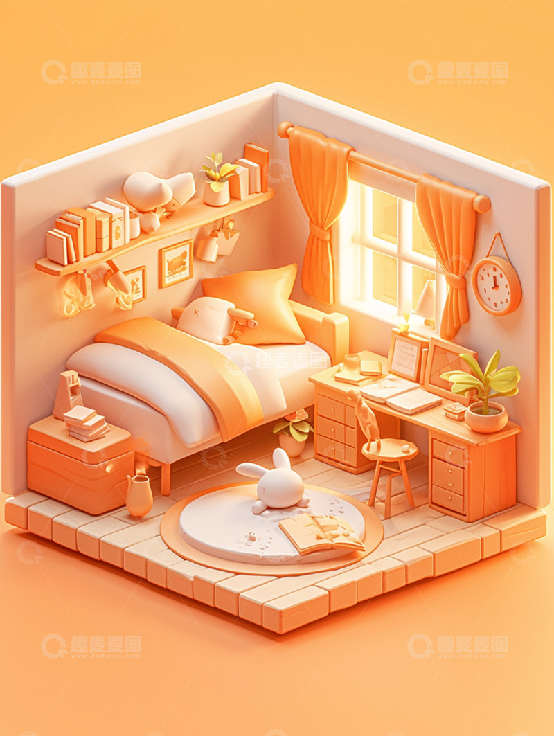 高清大图下载【趣麦麦图】唯美梦幻迷你小屋35