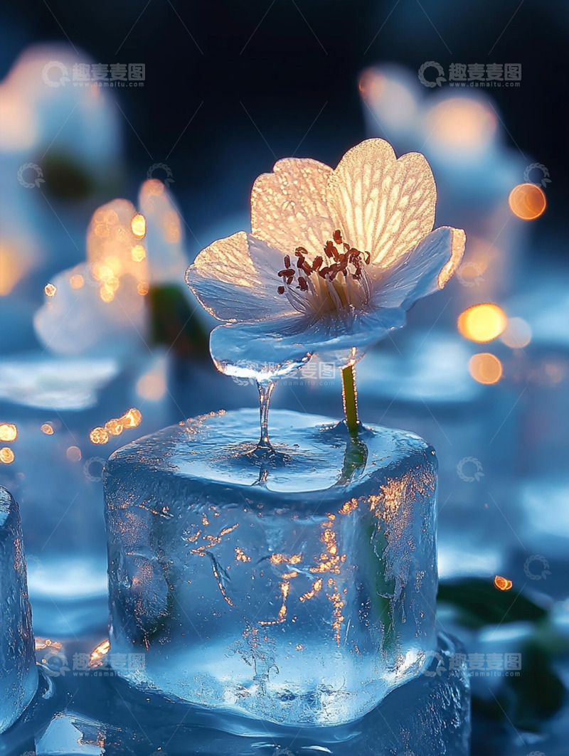 高清大图下载【趣麦麦图】唯美背景插画素材30