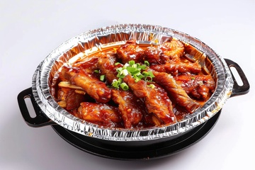 锡纸排骨煲美食