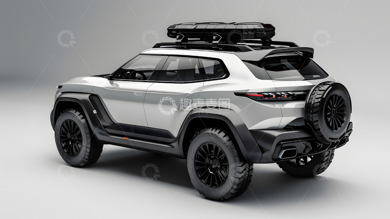 高清大图下载【趣麦麦图】现代感SUV越野车摄影
