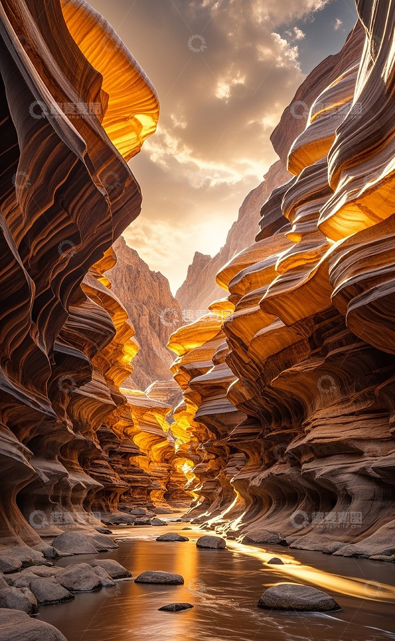 高清大图下载【趣麦麦图】峡谷风光8