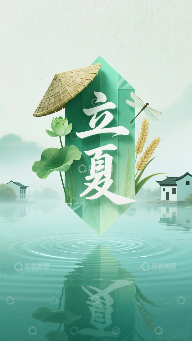 高清大图下载【趣麦麦图】立夏中国古风