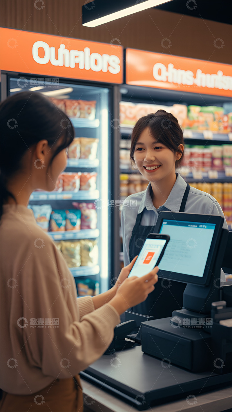 高清大图下载【趣麦麦图】手机扫码支付